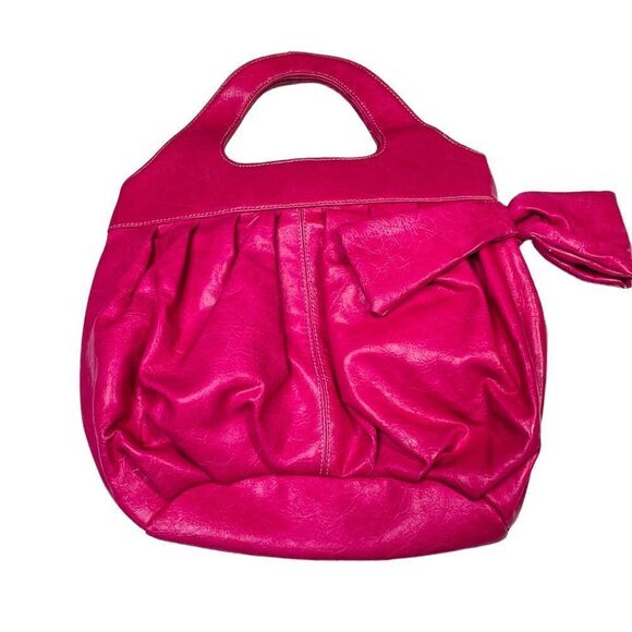 10/$25🦋 XOXO Pink Bow Shoulder Bag - Picture 4 of 11